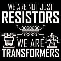 We Are Not Just Resistors We Are Transformers Science Wool Snapback Cap