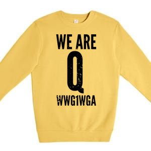 We Are Q Premium Crewneck Sweatshirt