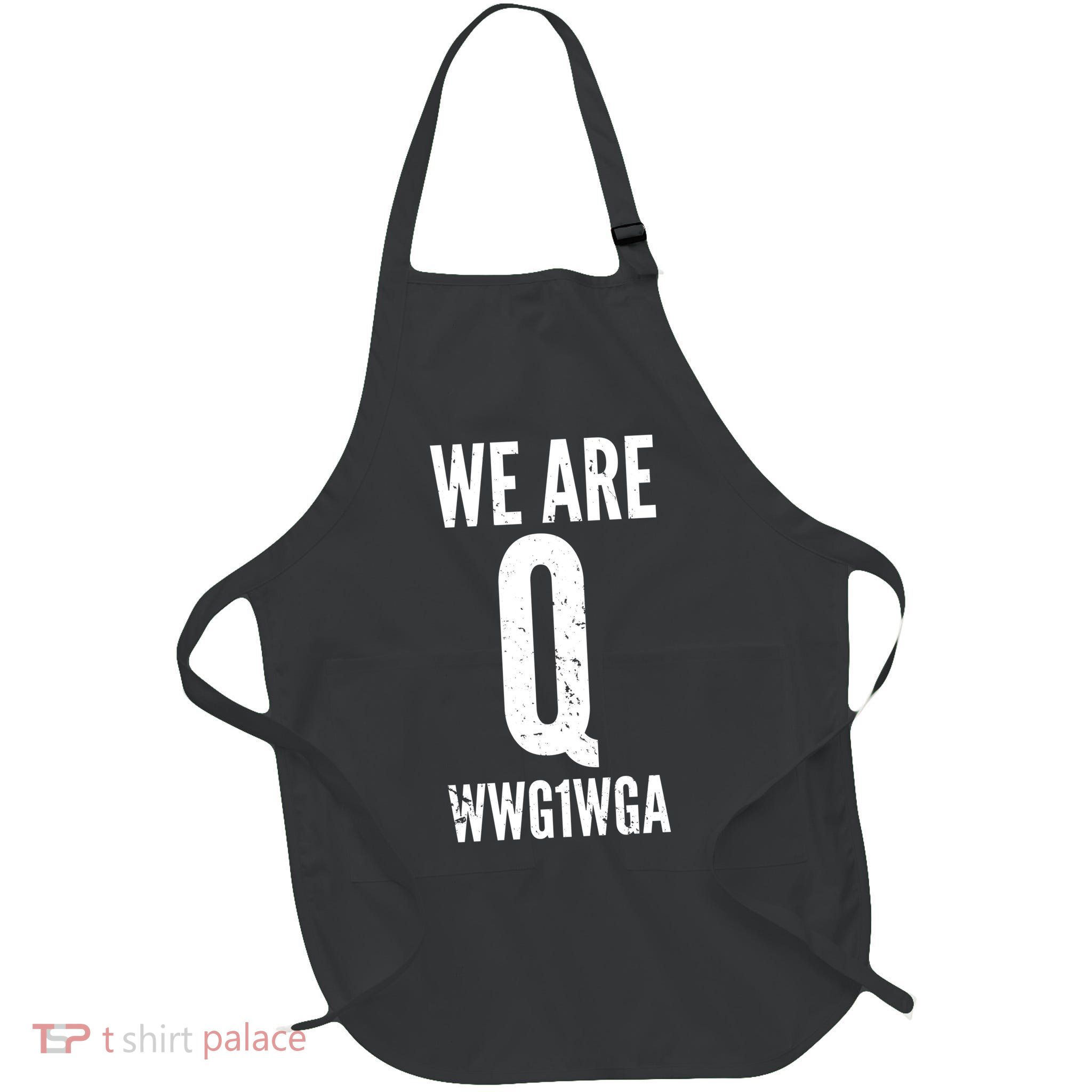 We Are Q Full-Length Apron With Pockets