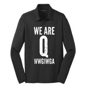 We Are Q Silk Touch Performance Long Sleeve Polo