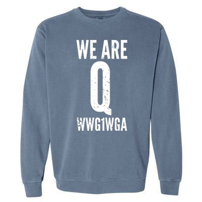 We Are Q Garment-Dyed Sweatshirt