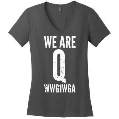 We Are Q Women's V-Neck T-Shirt