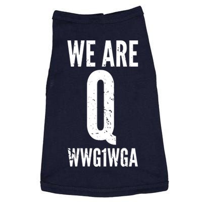 We Are Q Doggie Tank