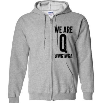 We Are Q Full Zip Hoodie