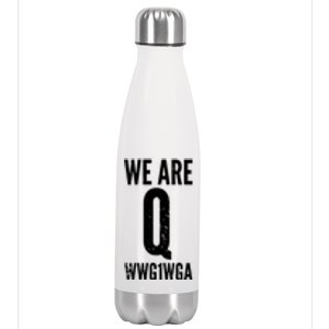 We Are Q Stainless Steel Insulated Water Bottle