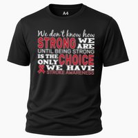 We Are Strong Stroke Awareness Cooling Performance Crew T-Shirt