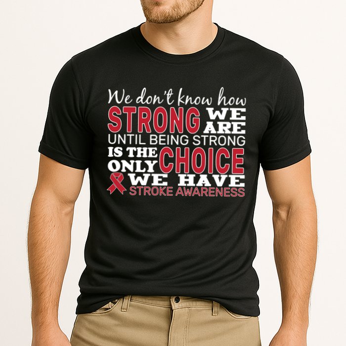 We Are Strong Stroke Awareness Cooling Performance Crew T-Shirt