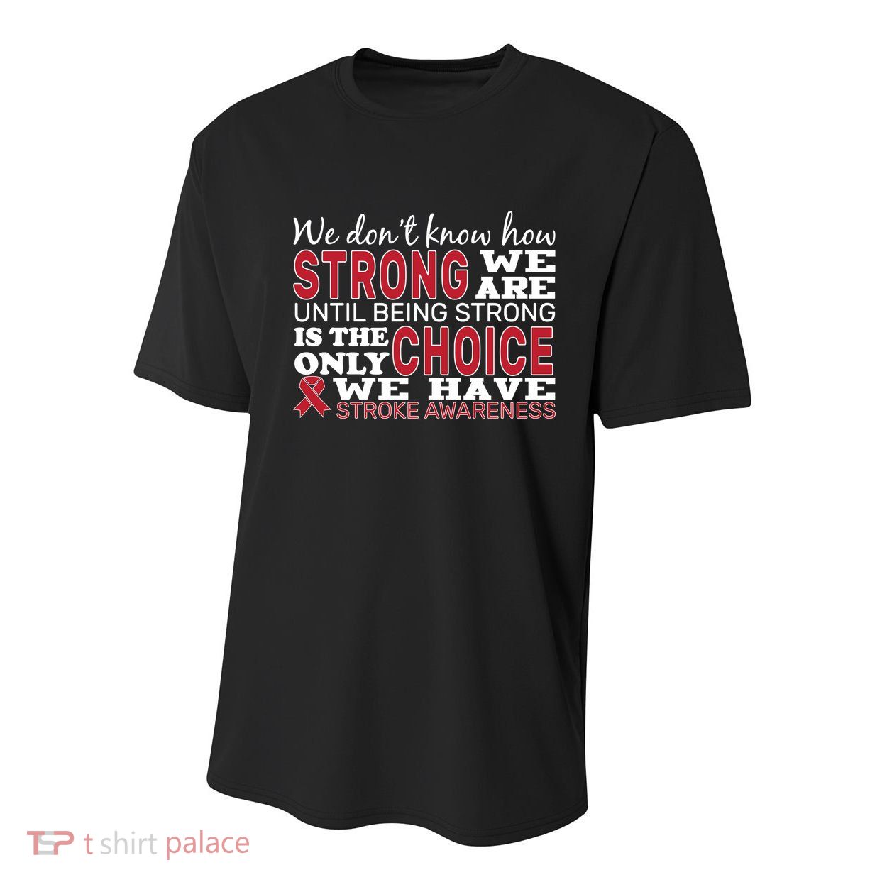 We Are Strong Stroke Awareness Youth Performance Sprint T-Shirt