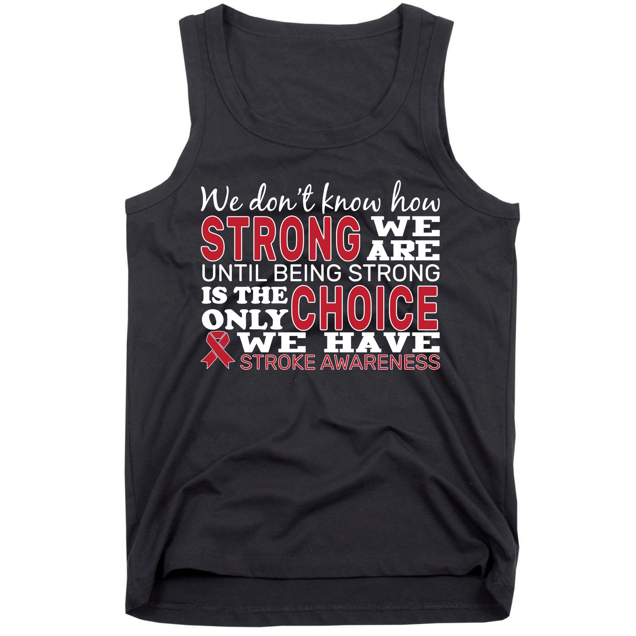 We Are Strong Stroke Awareness Tank Top