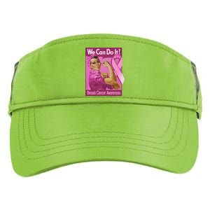 We Can Do It Fight Breast Cancer Adult Drive Performance Visor