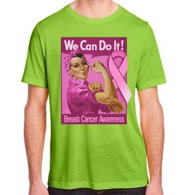 We Can Do It Fight Breast Cancer Adult ChromaSoft Performance T-Shirt