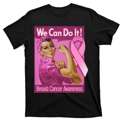 We Can Do It Fight Breast Cancer T-Shirt