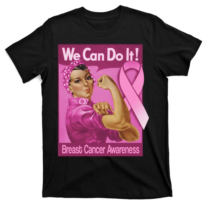 We Can Do It Fight Breast Cancer T-Shirt