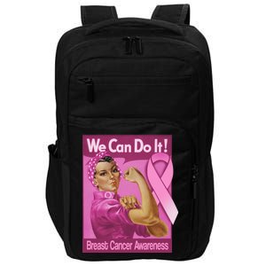 We Can Do It Fight Breast Cancer Impact Tech Backpack