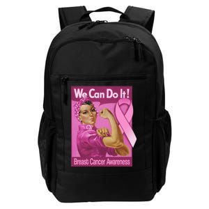 We Can Do It Fight Breast Cancer Daily Commute Backpack