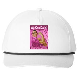 We Can Do It Fight Breast Cancer Snapback Five-Panel Rope Hat