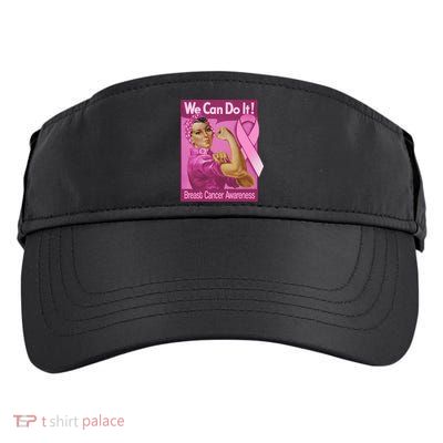 We Can Do It Fight Breast Cancer Adult Drive Performance Visor