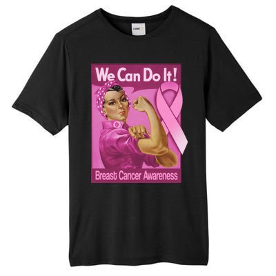 We Can Do It Fight Breast Cancer Tall Fusion ChromaSoft Performance T-Shirt