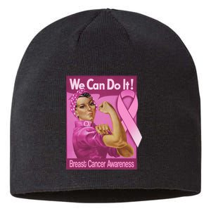 We Can Do It Fight Breast Cancer Sustainable Beanie