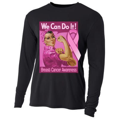 We Can Do It Fight Breast Cancer Cooling Performance Long Sleeve Crew