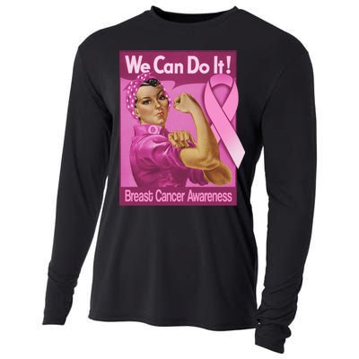 We Can Do It Fight Breast Cancer Cooling Performance Long Sleeve Crew