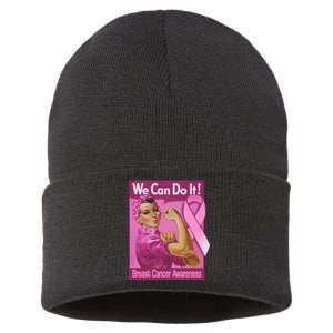 We Can Do It Fight Breast Cancer Sustainable Knit Beanie