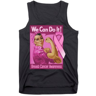 We Can Do It Fight Breast Cancer Tank Top