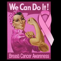 We Can Do It Fight Breast Cancer Kids Hoodie