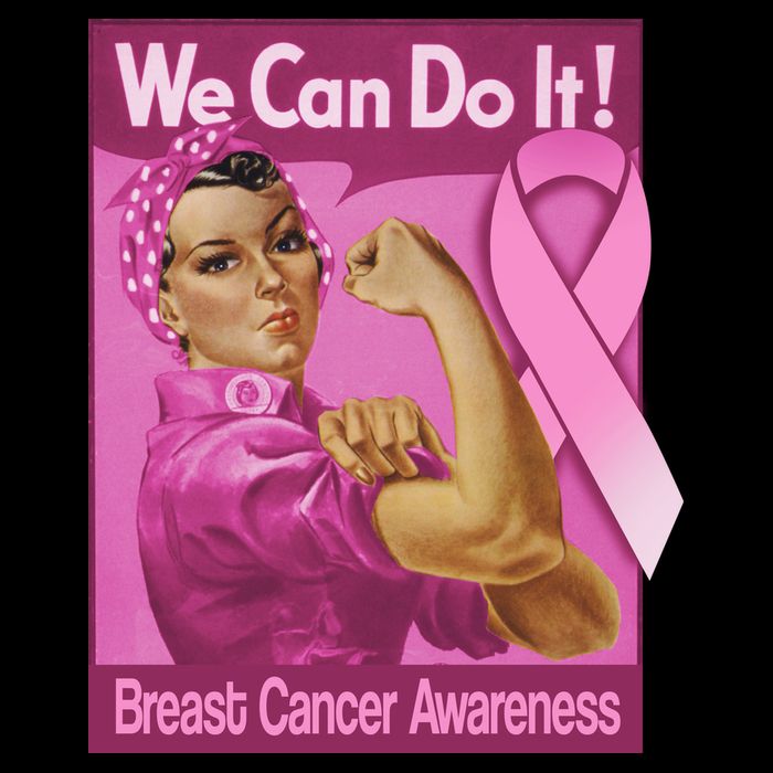 We Can Do It Fight Breast Cancer Kids Hoodie