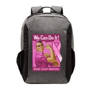 We Can Do It Fight Breast Cancer Vector Backpack