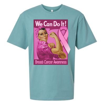 We Can Do It Fight Breast Cancer Sueded Cloud Jersey T-Shirt