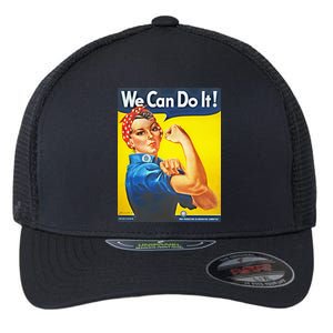 We Can Do It! Rosie Roosevelt Flexfit Unipanel Trucker Cap