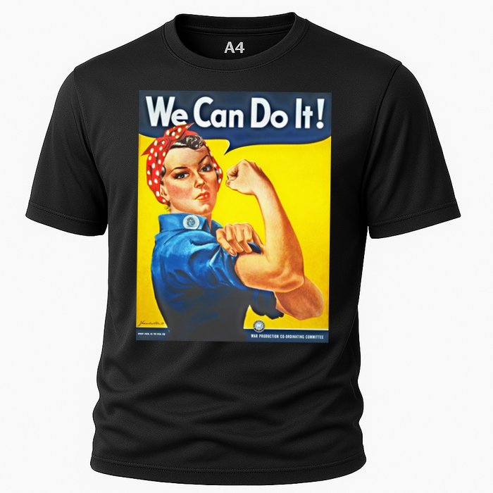 We Can Do It! Rosie Roosevelt Cooling Performance Crew T-Shirt