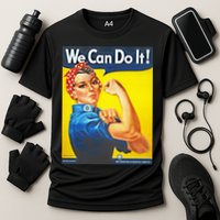 We Can Do It! Rosie Roosevelt Cooling Performance Crew T-Shirt