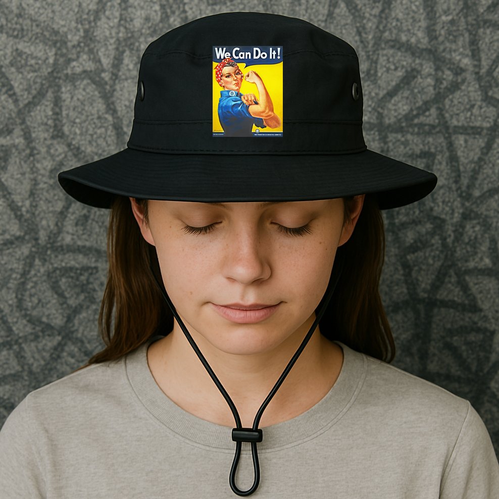 We Can Do It! Rosie Roosevelt Bucket Hat