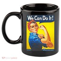 We Can Do It! Rosie Roosevelt 11oz C Handle Ceramic Mug