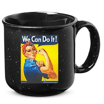 We Can Do It! Rosie Roosevelt 15oz Campfire Ceramic Mug