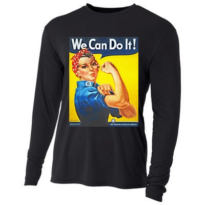 We Can Do It! Rosie Roosevelt Cooling Performance Long Sleeve Crew