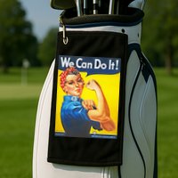 We Can Do It! Rosie Roosevelt Golf Towel