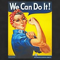 We Can Do It! Rosie Roosevelt Golf Towel