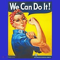 We Can Do It! Rosie Roosevelt Button