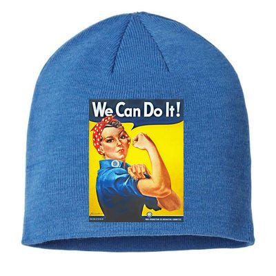 We Can Do It! Rosie Roosevelt Sustainable Beanie