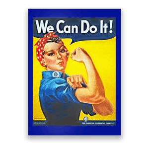 We Can Do It! Rosie Roosevelt Poster