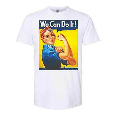 We Can Do It! Rosie Roosevelt Softstyle® CVC T-Shirt