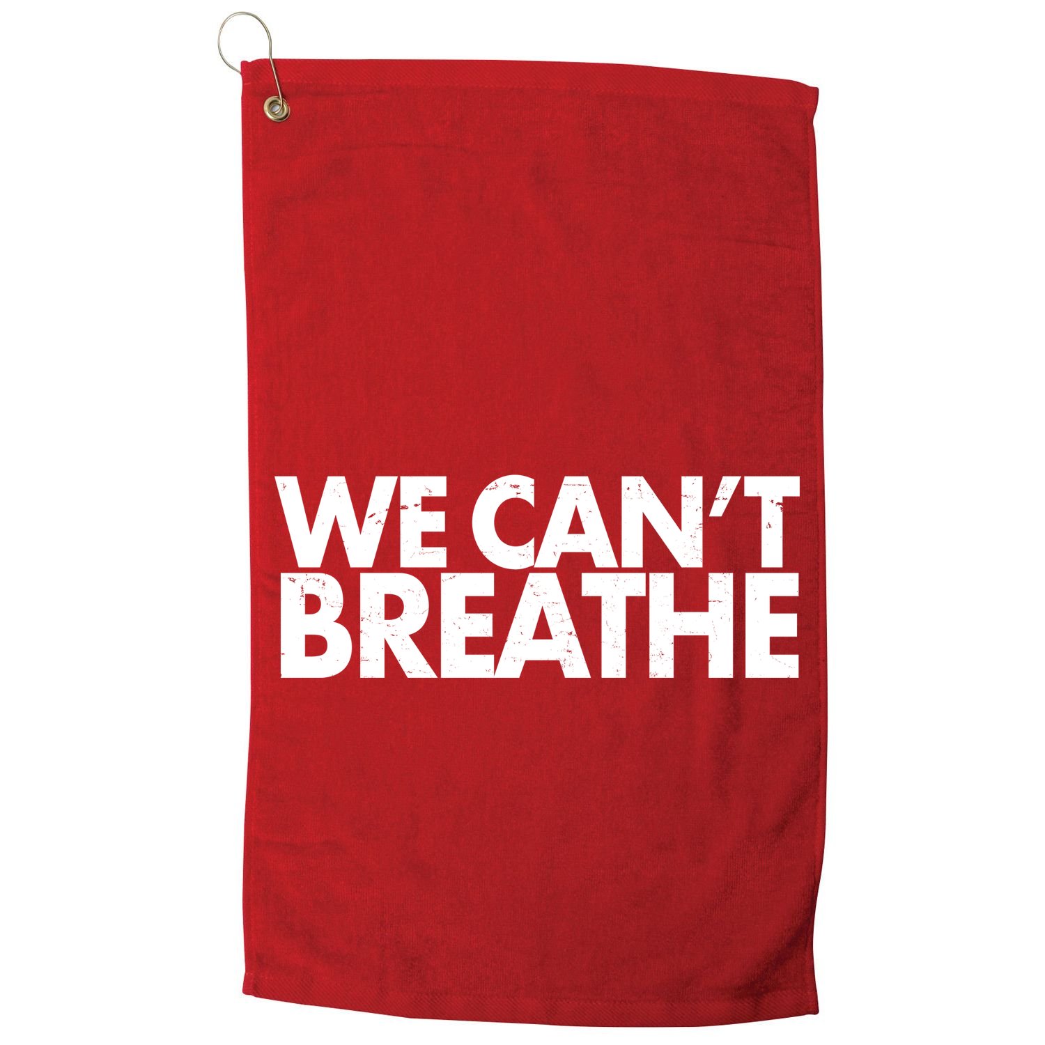 We Can't Breathe Protest Support Civil Rights Golf Towel