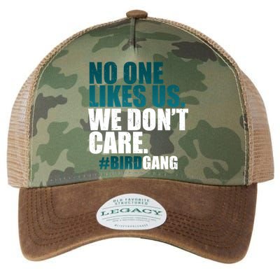 We Don't Care Birdgang Philadelphia Football Legacy Tie Dye Trucker Hat