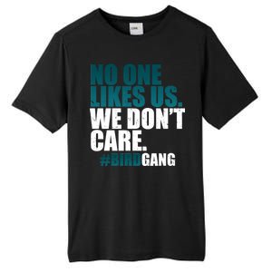 We Don't Care Birdgang Philadelphia Football Tall Fusion ChromaSoft Performance T-Shirt