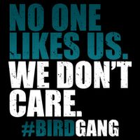 We Don't Care Birdgang Philadelphia Football Bucket Hat