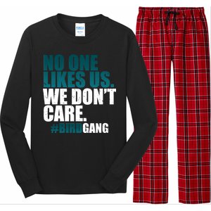 We Don't Care Birdgang Philadelphia Football Long Sleeve Pajama Set