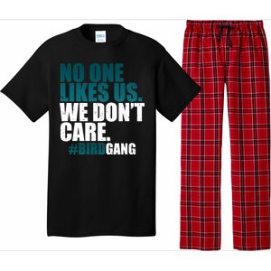 We Don't Care Birdgang Philadelphia Football Pajama Set